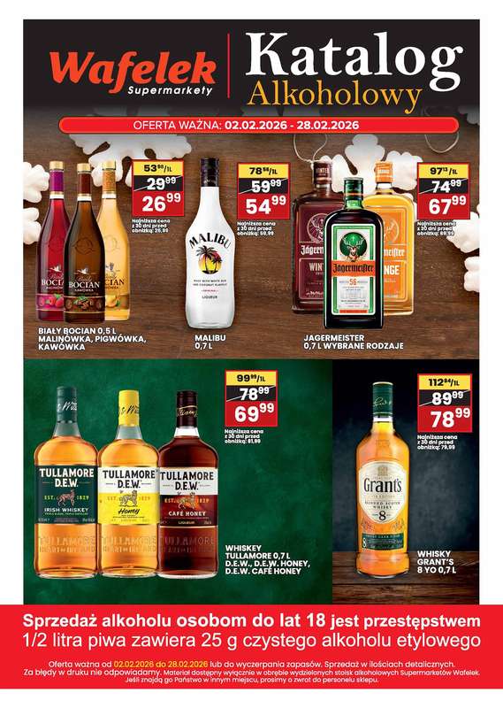Wafelek - gazetka promocyjna Katalog alkoholowy  do soboty 28.02 - strona 2