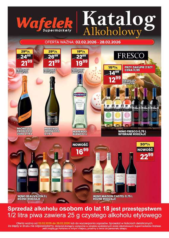 Wafelek - gazetka promocyjna Katalog alkoholowy  do soboty 28.02 - strona 4