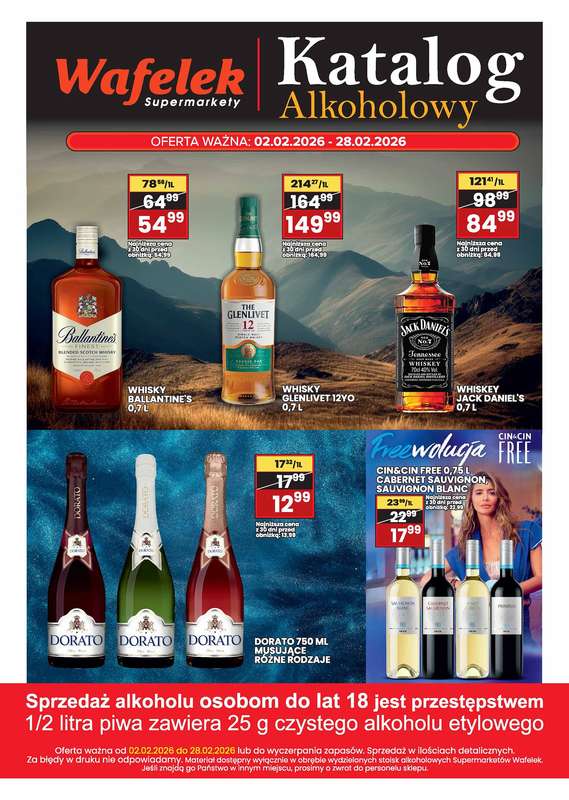 Wafelek - gazetka promocyjna Katalog alkoholowy  do soboty 28.02 - strona 3