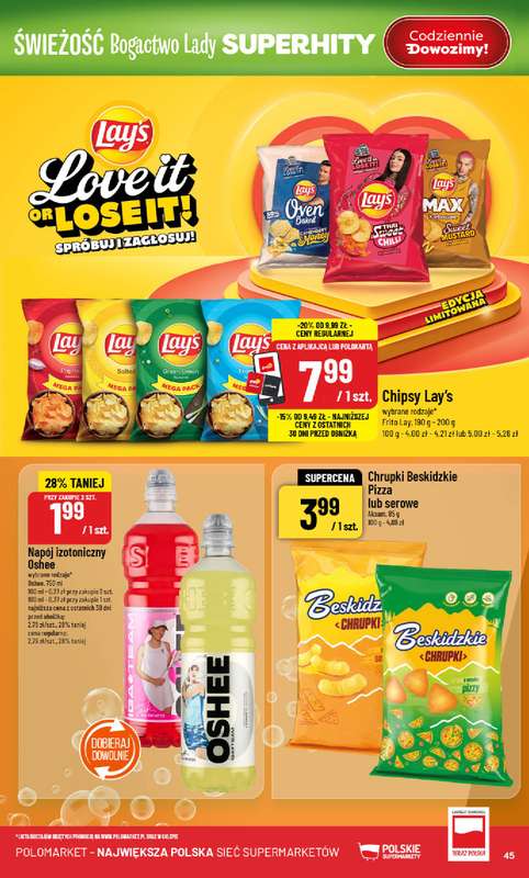 POLOmarket - gazetka promocyjna Gazetka od środy 04.02 do wtorku 10.02 - strona 45