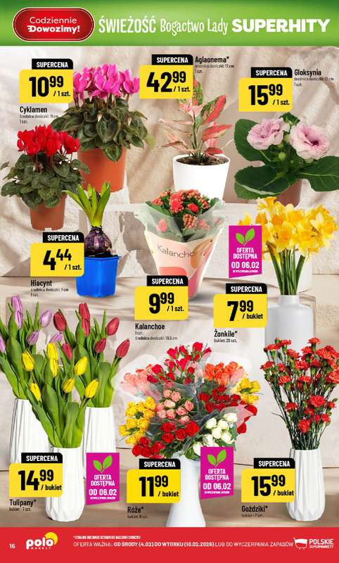 POLOmarket - gazetka promocyjna Gazetka od środy 04.02 do wtorku 10.02 - strona 16