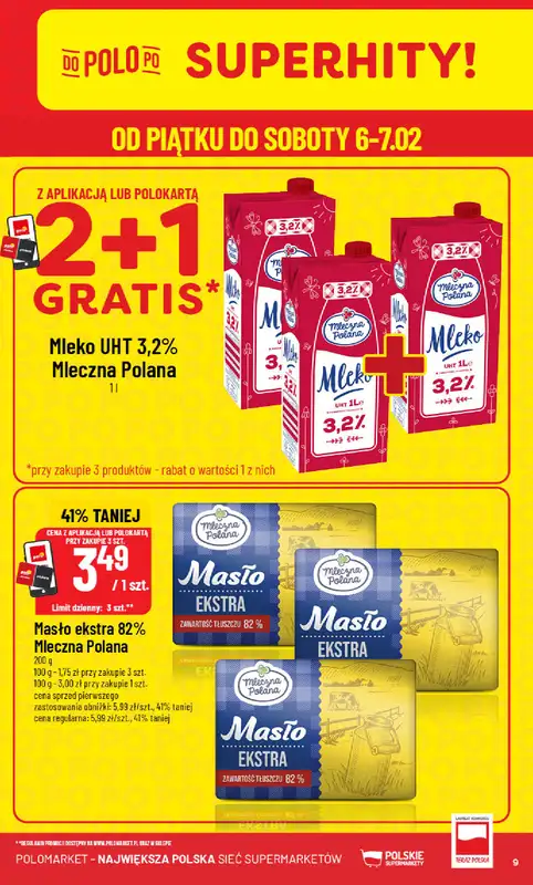 POLOmarket - gazetka promocyjna Gazetka od środy 04.02 do wtorku 10.02 - strona 9