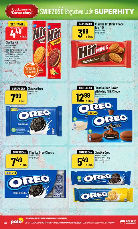 POLOmarket - gazetka promocyjna Gazetka od środy 04.02 do wtorku 10.02 - strona 40