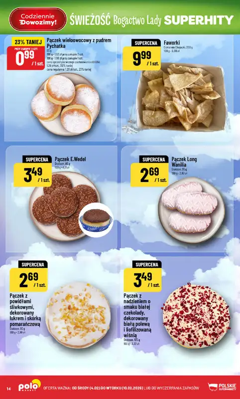POLOmarket - gazetka promocyjna Gazetka od środy 04.02 do wtorku 10.02 - strona 14