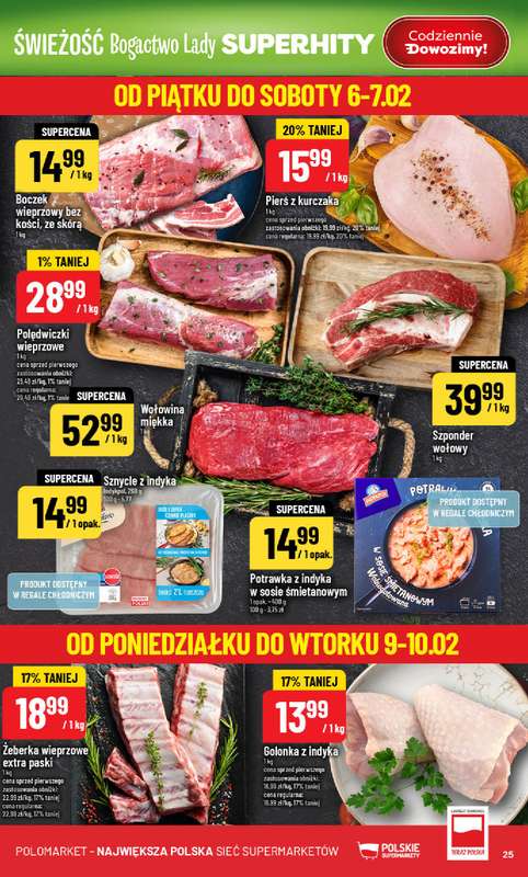 POLOmarket - gazetka promocyjna Gazetka od środy 04.02 do wtorku 10.02 - strona 25