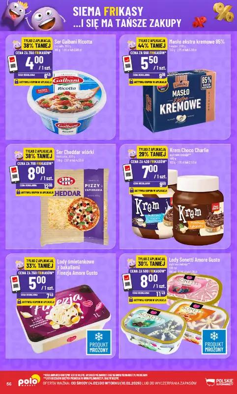 POLOmarket - gazetka promocyjna Gazetka od środy 04.02 do wtorku 10.02 - strona 56