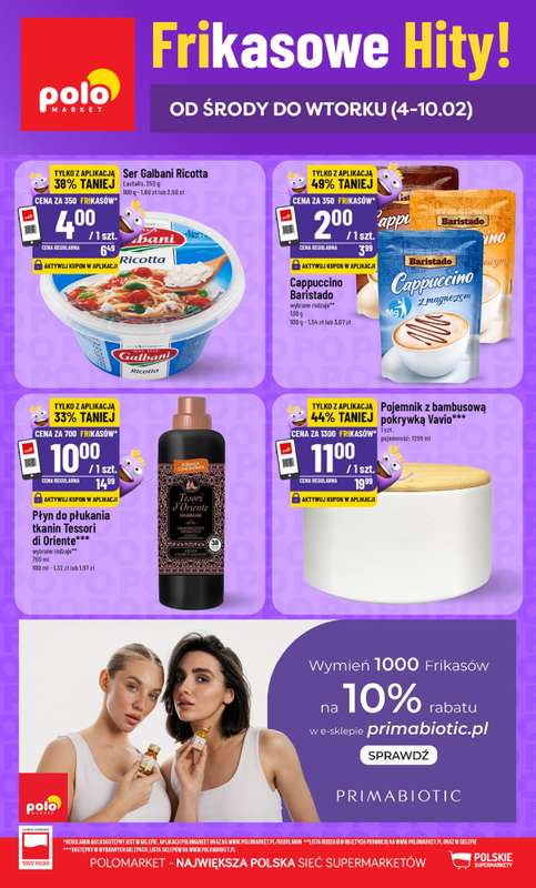 POLOmarket - gazetka promocyjna Frikasowy Katalog od środy 04.02 do wtorku 10.02