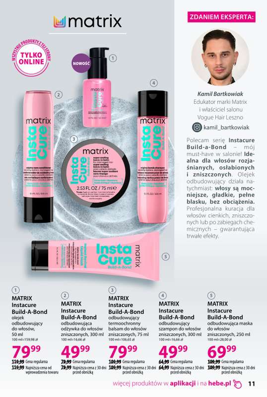 Hebe - gazetka promocyjna Katalog od poniedziałku 02.02 do środy 11.03 - strona 11