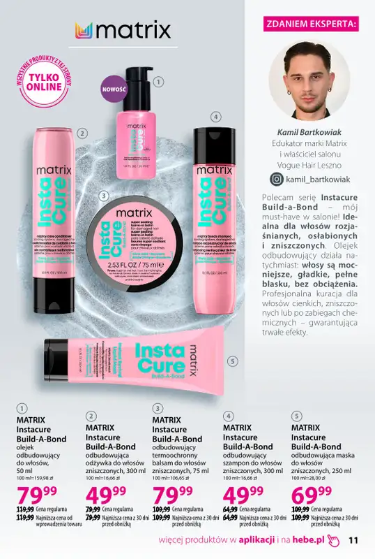 Hebe - gazetka promocyjna Katalog od poniedziałku 02.02 do środy 11.03 - strona 11