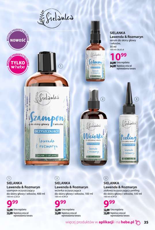 Hebe - gazetka promocyjna Katalog od poniedziałku 02.02 do środy 11.03 - strona 35