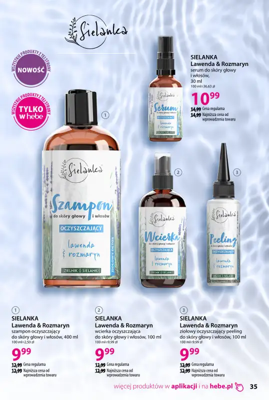 Hebe - gazetka promocyjna Katalog od poniedziałku 02.02 do środy 11.03 - strona 35