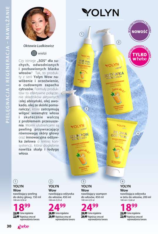 Hebe - gazetka promocyjna Katalog od poniedziałku 02.02 do środy 11.03 - strona 30
