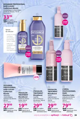 Hebe - gazetka promocyjna Katalog od poniedziałku 02.02 do środy 11.03 - strona 39