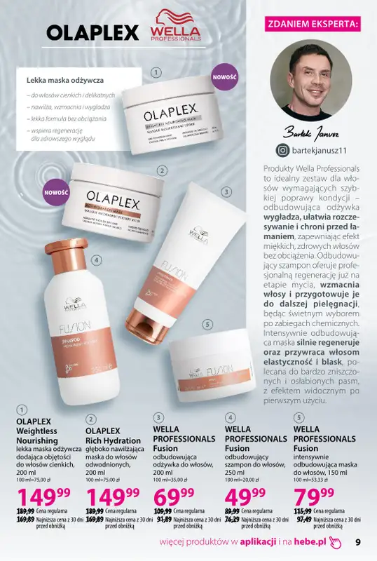Hebe - gazetka promocyjna Katalog od poniedziałku 02.02 do środy 11.03 - strona 9