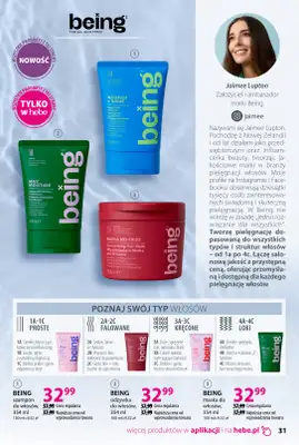 Hebe - gazetka promocyjna Katalog od poniedziałku 02.02 do środy 11.03 - strona 31