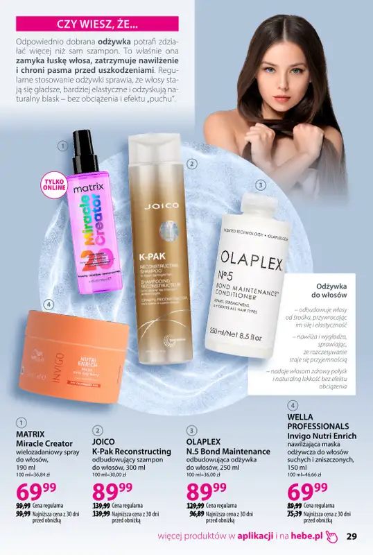 Hebe - gazetka promocyjna Katalog od poniedziałku 02.02 do środy 11.03 - strona 29