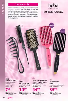 Hebe - gazetka promocyjna Katalog od poniedziałku 02.02 do środy 11.03 - strona 42