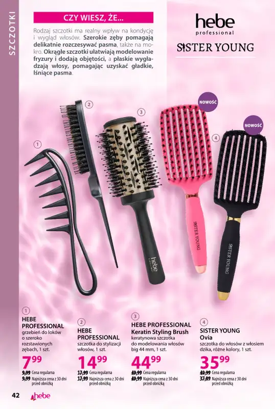 Hebe - gazetka promocyjna Katalog od poniedziałku 02.02 do środy 11.03 - strona 42