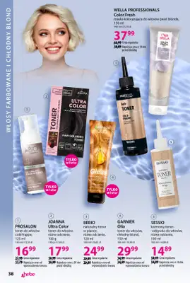 Hebe - gazetka promocyjna Katalog od poniedziałku 02.02 do środy 11.03 - strona 38