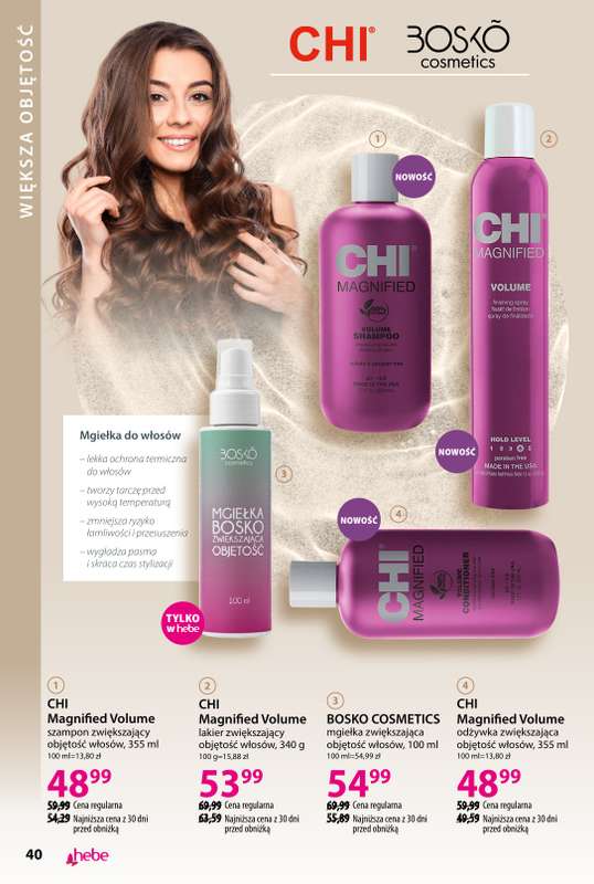 Hebe - gazetka promocyjna Katalog od poniedziałku 02.02 do środy 11.03 - strona 40