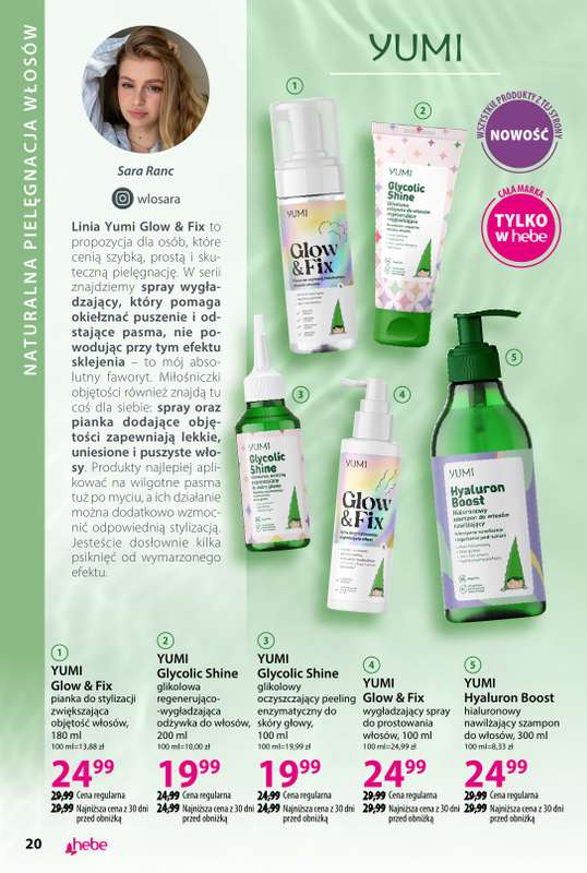 Hebe - gazetka promocyjna Katalog od poniedziałku 02.02 do środy 11.03 - strona 20
