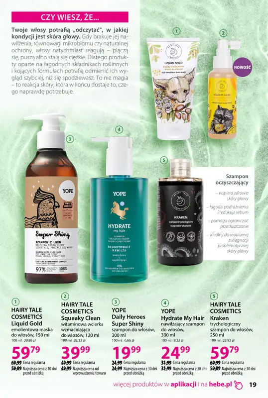 Hebe - gazetka promocyjna Katalog od poniedziałku 02.02 do środy 11.03 - strona 19