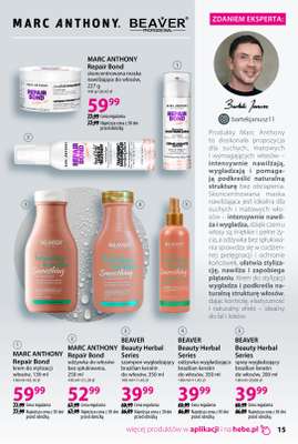 Hebe - gazetka promocyjna Katalog od poniedziałku 02.02 do środy 11.03 - strona 15