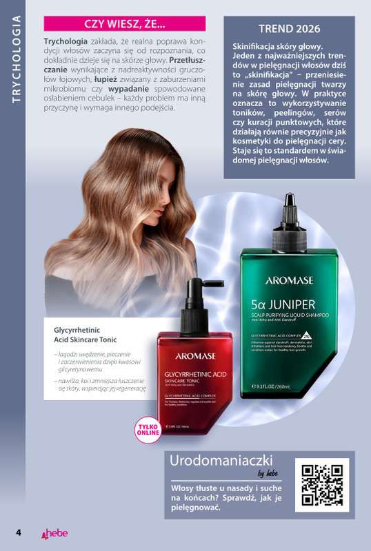 Hebe - gazetka promocyjna Katalog od poniedziałku 02.02 do środy 11.03 - strona 4