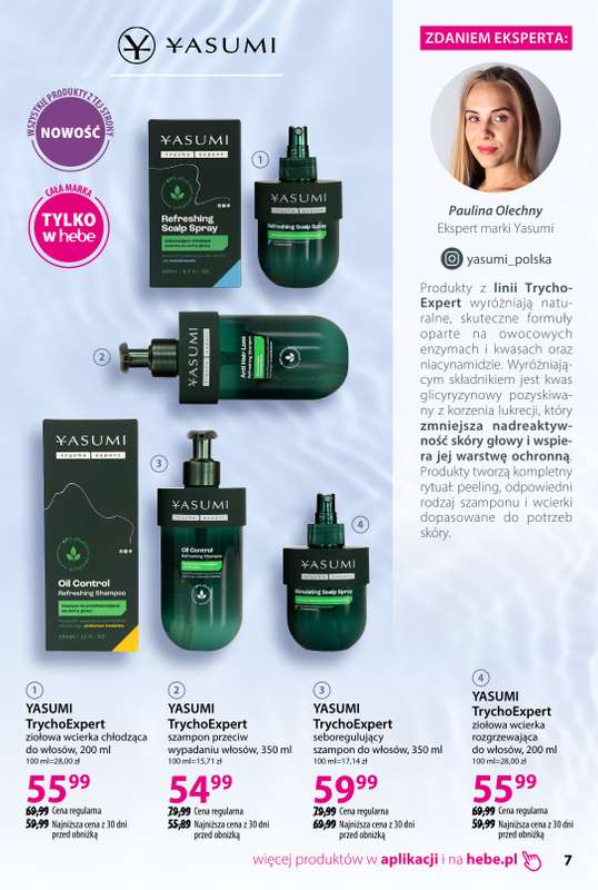 Hebe - gazetka promocyjna Katalog od poniedziałku 02.02 do środy 11.03 - strona 7