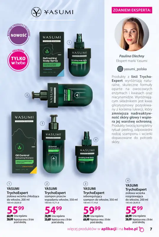 Hebe - gazetka promocyjna Katalog od poniedziałku 02.02 do środy 11.03 - strona 7