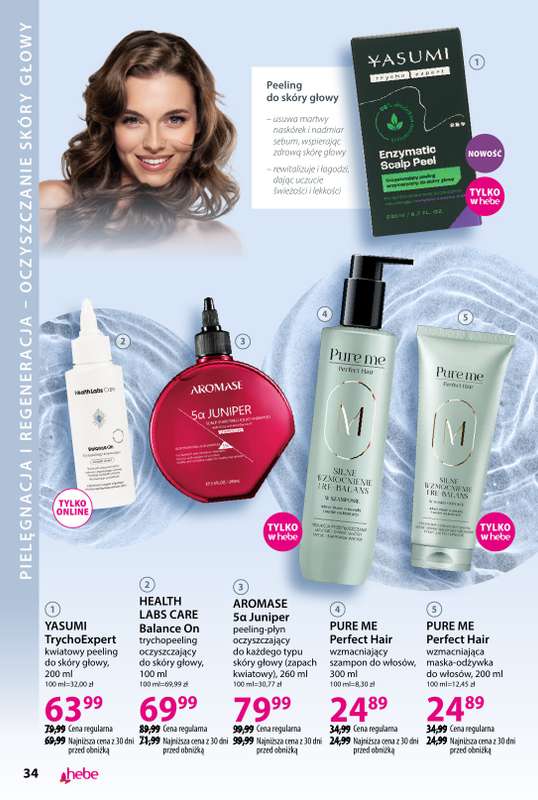 Hebe - gazetka promocyjna Katalog od poniedziałku 02.02 do środy 11.03 - strona 34