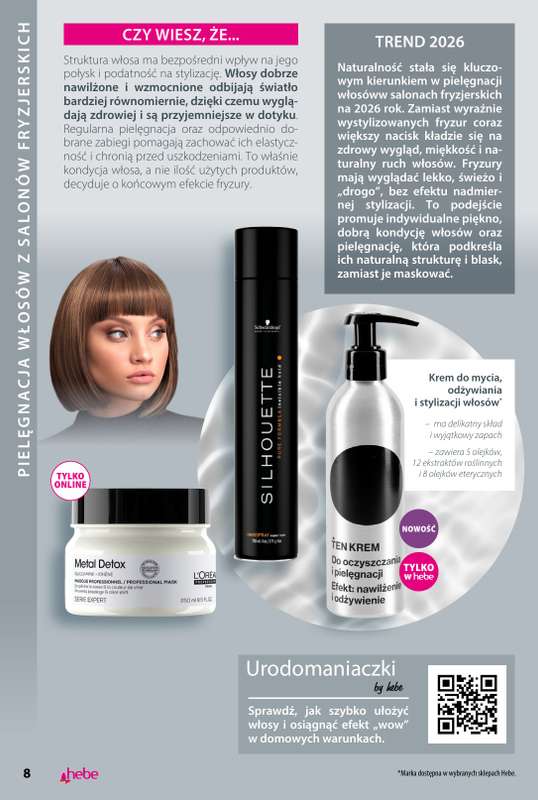 Hebe - gazetka promocyjna Katalog od poniedziałku 02.02 do środy 11.03 - strona 8