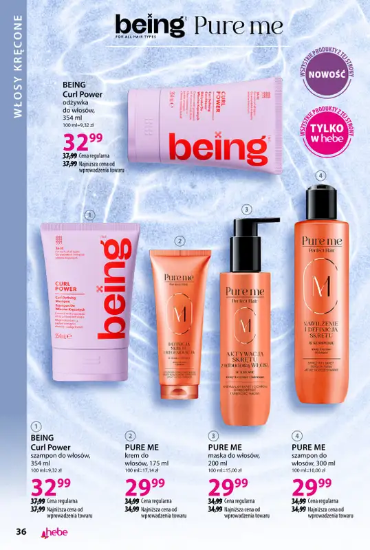 Hebe - gazetka promocyjna Katalog od poniedziałku 02.02 do środy 11.03 - strona 36