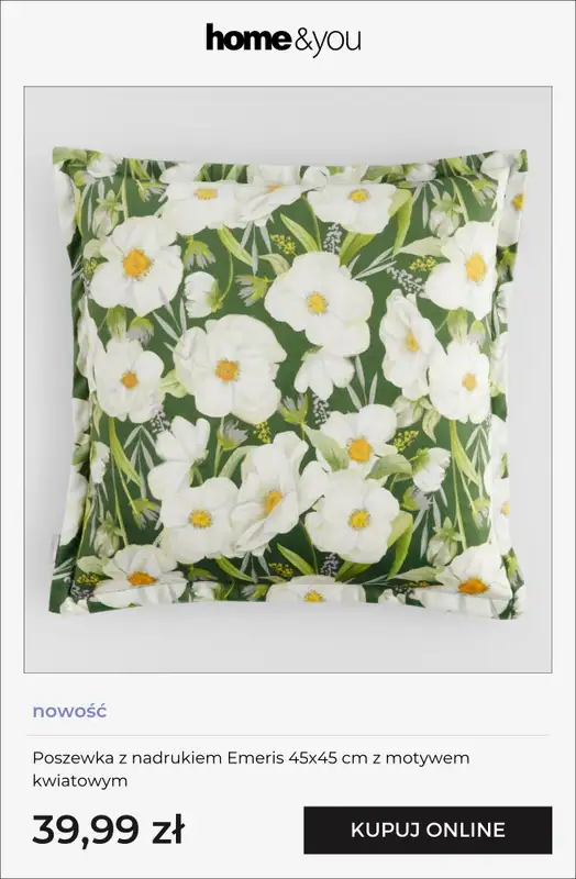 home&you - gazetka promocyjna Kolekcja: Kwitnąca zieleń od poniedziałku 02.02 do poniedziałku 09.02 - strona 10