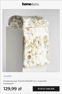 home&you - gazetka promocyjna Kolekcja: Kwitnąca zieleń od poniedziałku 02.02 do poniedziałku 09.02 - strona 11