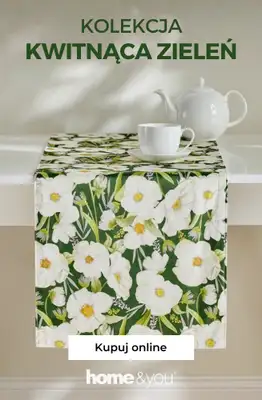 home&you - gazetka promocyjna Kolekcja: Kwitnąca zieleń od poniedziałku 02.02 do poniedziałku 09.02