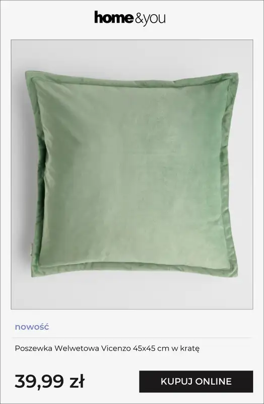 home&you - gazetka promocyjna Kolekcja: Kwitnąca zieleń od poniedziałku 02.02 do poniedziałku 09.02 - strona 6