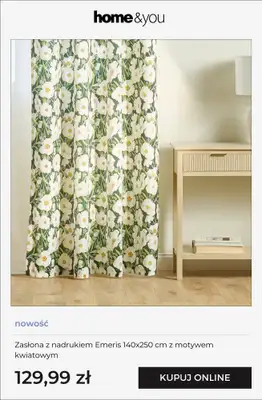 home&you - gazetka promocyjna Kolekcja: Kwitnąca zieleń od poniedziałku 02.02 do poniedziałku 09.02 - strona 12