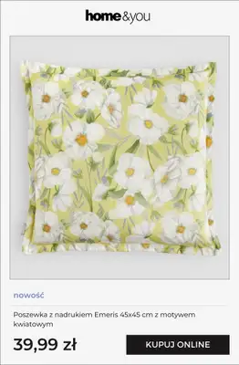 home&you - gazetka promocyjna Kolekcja: Kwitnąca zieleń od poniedziałku 02.02 do poniedziałku 09.02 - strona 4