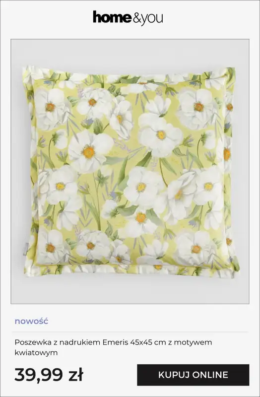 home&you - gazetka promocyjna Kolekcja: Kwitnąca zieleń od poniedziałku 02.02 do poniedziałku 09.02 - strona 4