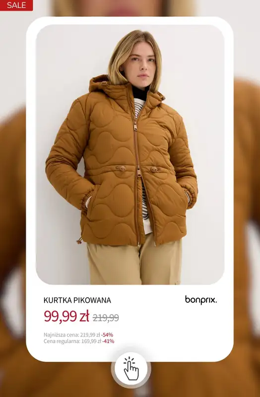 bonprix - gazetka promocyjna 15% rabatu + darmowa dostawa z KODEM! od poniedziałku 02.02 do środy 04.02 - strona 6