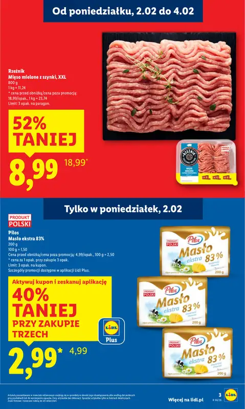Lidl - gazetka promocyjna Oferta od poniedziałku   - strona 3