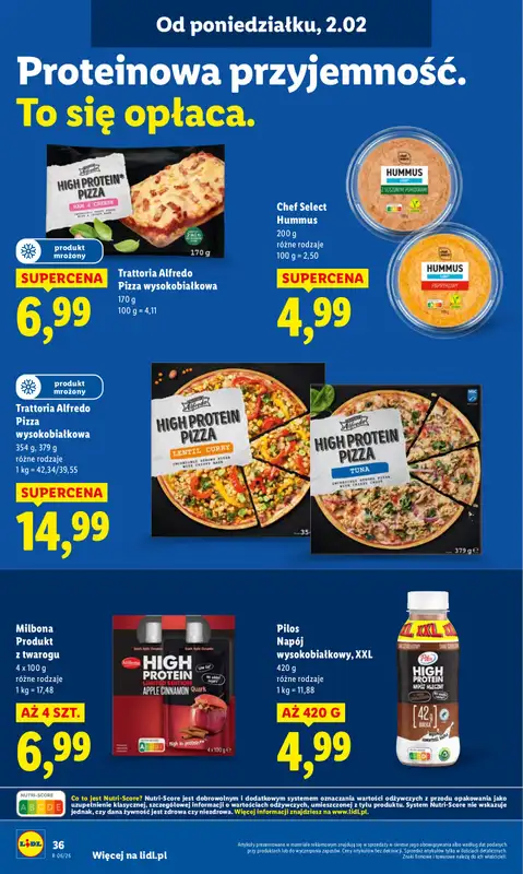 Lidl - gazetka promocyjna Oferta od poniedziałku od poniedziałku 02.02 do środy 04.02 - strona 36