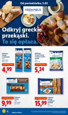 Lidl - gazetka promocyjna Oferta od poniedziałku od poniedziałku 02.02 do środy 04.02 - strona 26