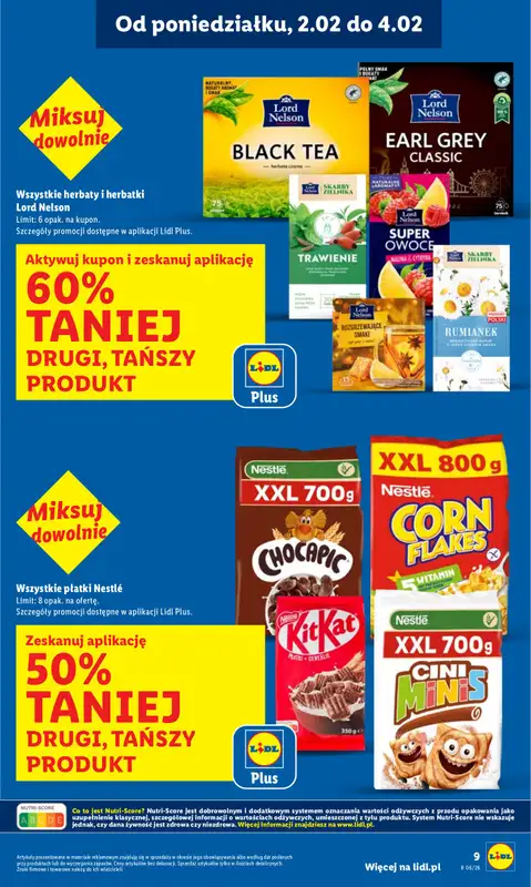 Lidl - gazetka promocyjna Oferta od poniedziałku od poniedziałku 02.02 do środy 04.02 - strona 9