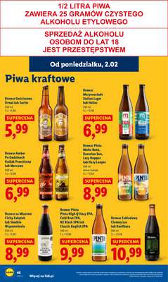 Lidl - gazetka promocyjna Oferta od poniedziałku od poniedziałku 02.02 do środy 04.02 - strona 46