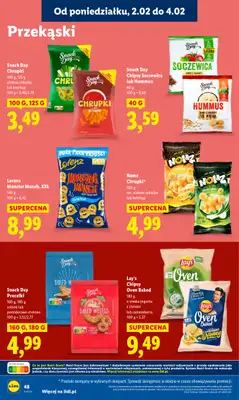 Lidl - gazetka promocyjna Oferta od poniedziałku od poniedziałku 02.02 do środy 04.02 - strona 48