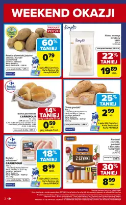 Carrefour - gazetka promocyjna Gazetka Weekend promek już od czwartku od czwartku 05.02 do soboty 07.02 - strona 2