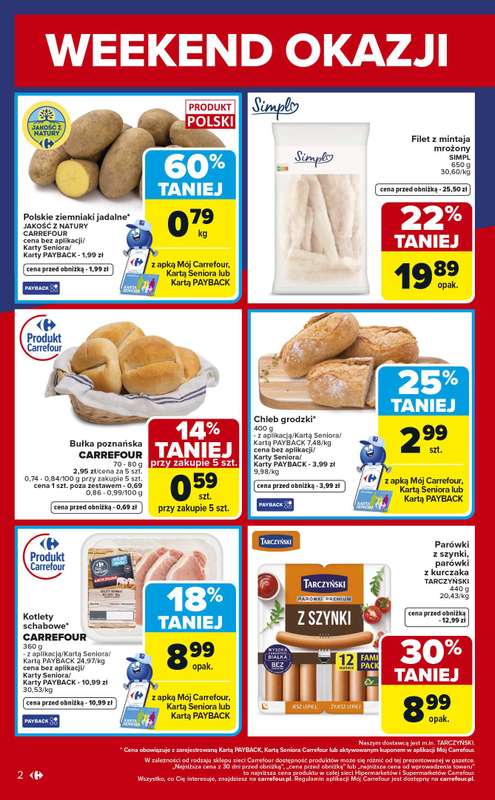 Carrefour - gazetka promocyjna Gazetka Weekend promek już od czwartku od czwartku 05.02 do soboty 07.02 - strona 2
