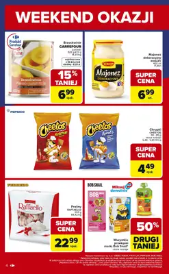 Carrefour - gazetka promocyjna Gazetka Weekend promek już od czwartku od czwartku 05.02 do soboty 07.02 - strona 4
